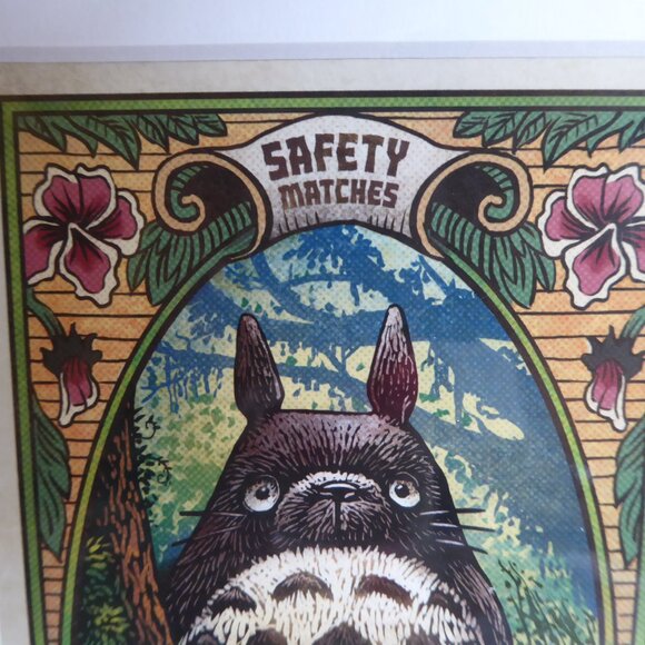 NEW MY NEIGHBOR TOTORO STUDIO GHIBLI ART PRINT BY CHET PHILLIPS (SIGNED) - Picture 3 of 8